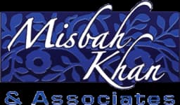Logo of Misbah Khan & Associates, highlighting professional consulting services.